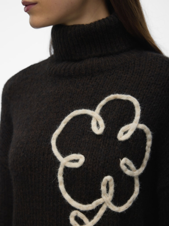 VERO MODA Pulover Chocolate Torte  Femei [3]