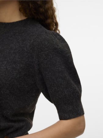 Vero Moda Pulover Cu Maneca Scurta Gri Inchis  Femei [3]