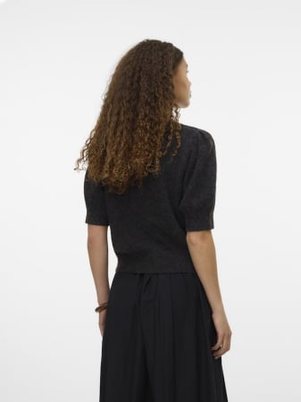 Vero Moda Pulover Cu Maneca Scurta Gri Inchis  Femei [2]