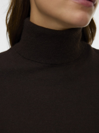 Vero Moda Pulover Cu Maneca Scurta Maro Inchis  Femei [3]