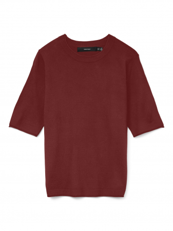 FEMEI - Vero Moda Pulover Cu Maneca Scurta Rosu Visiniu  Femei