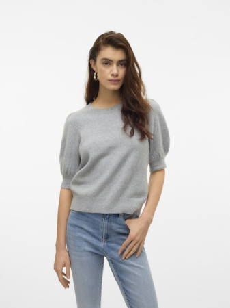 Vero Moda Свитер С Коротким Рукавом Gri Deschis  [2]