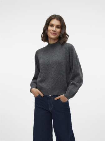 VERO MODA Женский Свитер Dark Grey Melange  [1]