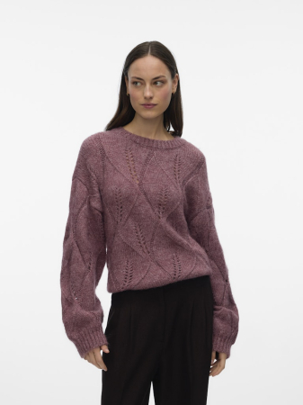 VERO MODA Женский Свитер Rose Brown  [1]