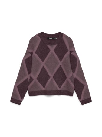 FEMEI - VERO MODA Pulover Winetasting Rose Brown  Femei