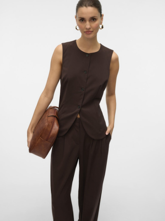 VERO MODA Vesta Chocolate Torte  Femei [2]