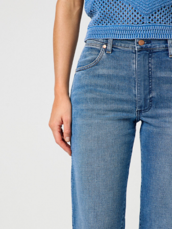Wrangler Blugi Albastri SUNSET Straight Femei [2]