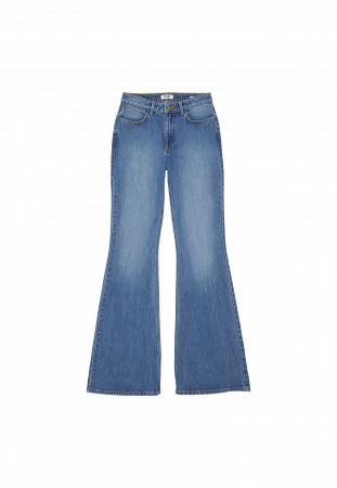 Wrangler Blugi Flare Blue Femei [5]