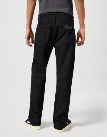 Wrangler Blugi Negri FRONTIER Relaxed Straight Barbati [2]