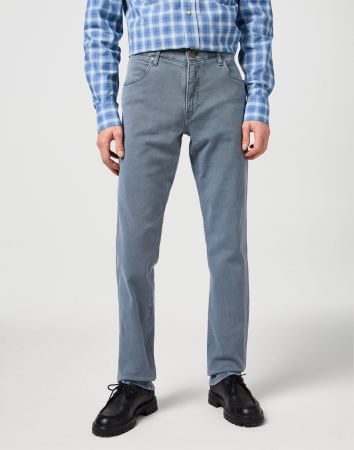 BARBATI - Wrangler Blugi Regular Straight Blue Barbati