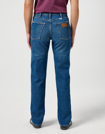Wrangler Blugi Straight Blue Femei [2]