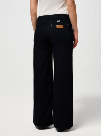 Wrangler Blugi Negri WORLD WIDE Wide Leg Femei [2]