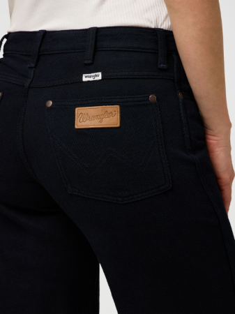 Wrangler Blugi Negri WORLD WIDE Wide Leg Femei [4]
