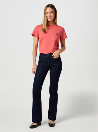 Bootcut - Wrangler Blugi Indigo FLARE Flare Femei