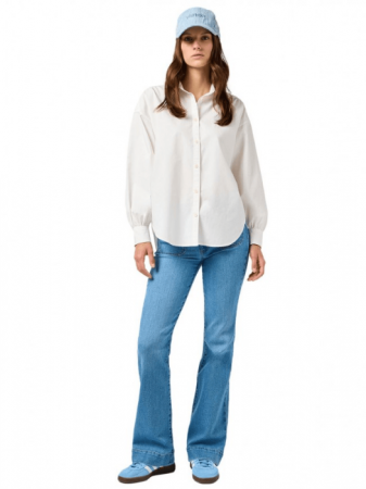 Wrangler Blugi Albastri Deschisi FLARE Flare Femei [4]