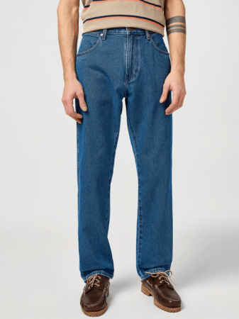 Straight - Wrangler Blugi Navy FRONTIER Relaxed Straight Barbati