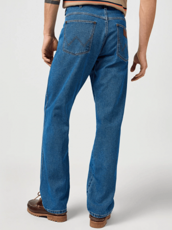 Wrangler Blugi Navy FRONTIER Relaxed Straight Barbati [1]