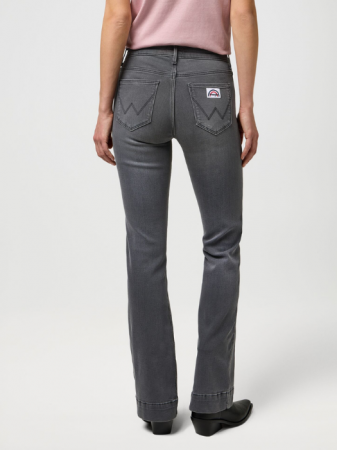 Wrangler Blugi Gri Deschis FLARE Flare Femei [2]