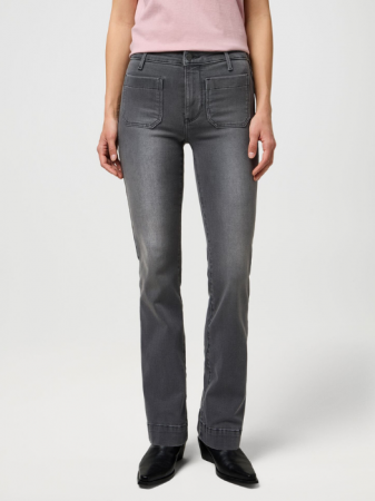 Wrangler Blugi Gri Deschis FLARE Flare Femei [1]