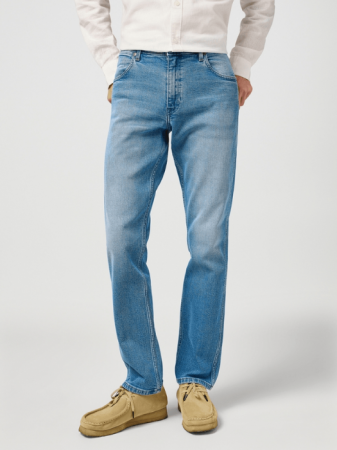 BARBATI - Wrangler Blugi Albastri GREENSBORO Regular Straight Barbati
