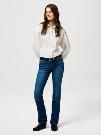 Bootcut - Wrangler Blugi Albastri LOW RISE BOOTCUT Bootcut Femei