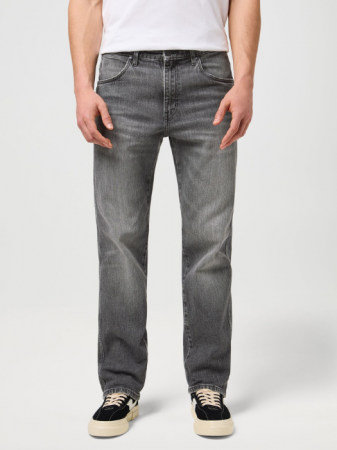 Wrangler Blugi Gri Deschis FRONTIER Relaxed Straight Barbati [1]