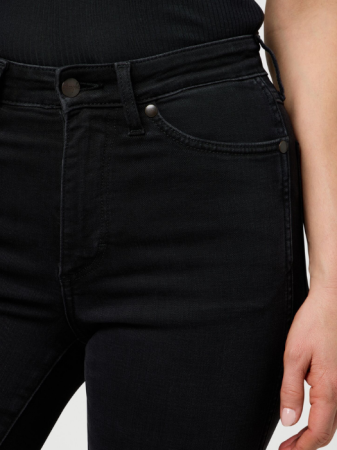 Wrangler Blugi Nebula Black Straight Straight Femei [3]
