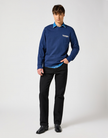 Wrangler Blugi Negri 13MWZ Original Regular Bootcut Barbati [3]