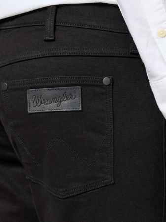 Wrangler Blugi Negri GREENSBORO Regular Straight Barbati [4]