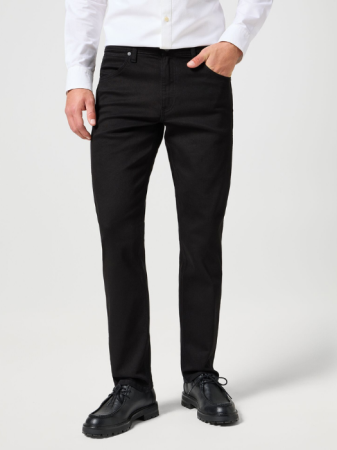 Wrangler Blugi Negri GREENSBORO Regular Straight Barbati [1]