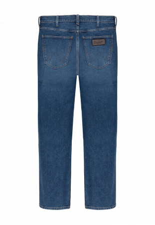 Wrangler Blugi Regular Straight Negri Barbati [1]