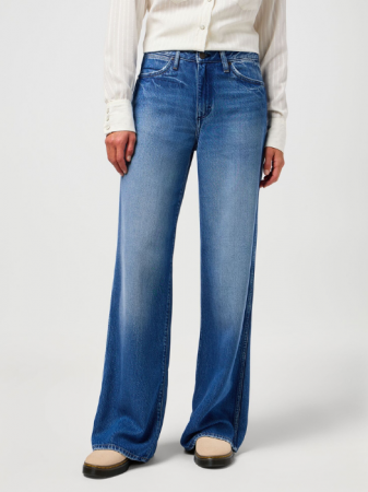 Wrangler Blugi Albastri WORLD WIDE Wide Leg Femei [2]