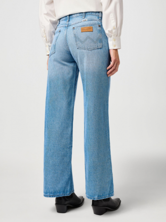 Wrangler Blugi Navy WORLD WIDE Wide Leg Femei [1]