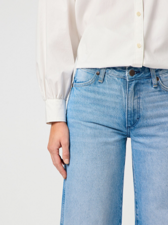 Wrangler Blugi Navy WORLD WIDE Wide Leg Femei [3]