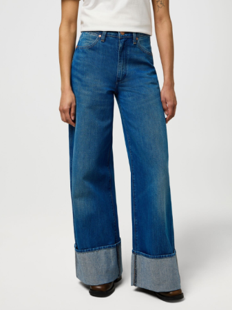 Wrangler Blugi Rodeo Ridge Cuffed Trouser Loose Femei [1]