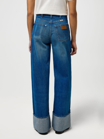 Wrangler Blugi Rodeo Ridge Cuffed Trouser Loose Femei [2]