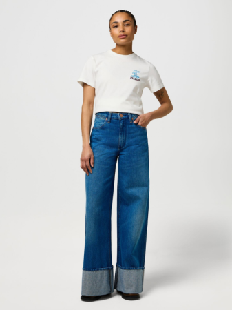 Loose - Wrangler Blugi Rodeo Ridge Cuffed Trouser Loose Femei