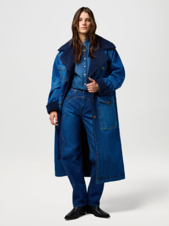 Baggy - Wrangler Blugi Rustlers Retreat Sleek Barrel Barrel Femei