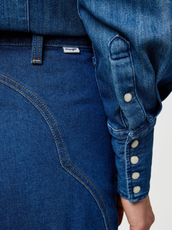 Wrangler Blugi Rustlers Retreat Sleek Barrel Barrel Femei [5]