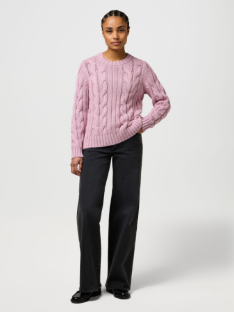 Wide Leg - Wrangler Blugi Negri WORLD WIDE Wide Leg Femei
