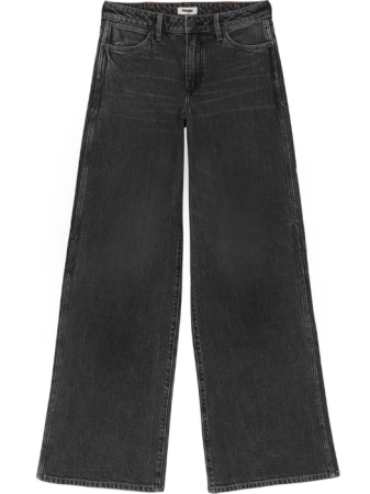 Wrangler Blugi Negri WORLD WIDE Wide Leg Femei [5]