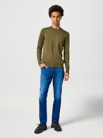 BARBATI - Wrangler Blugi Albastri TEXAS Authentic Slim Barbati