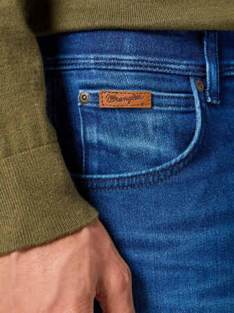 Wrangler Мужские Джинсы Синие TEXAS Authentic Slim [3]