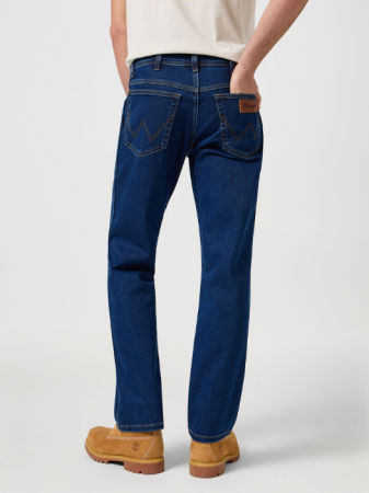 Wrangler Мужские Джинсы Темно-Синие TEXAS Authentic Straight [2]