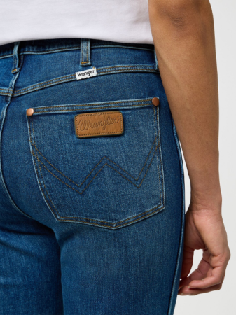 Wrangler Blugi Albastri MONTANA Flare Femei [4]