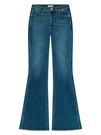 Wrangler Blugi Albastri MONTANA Flare Femei [5]