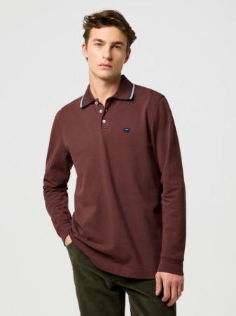 BARBATI - Wrangler Bluza Maro Inchis Regular Barbati
