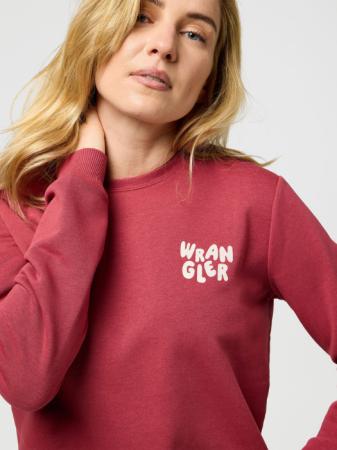 Wrangler Свитшот Rosu Regular [2]