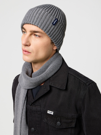Wrangler Set caciula cu eșarfa Gri  Barbati [2]