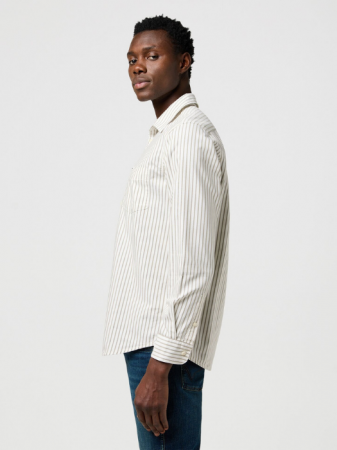 Wrangler Мужская Рубашка Сиреневая Regular [1]